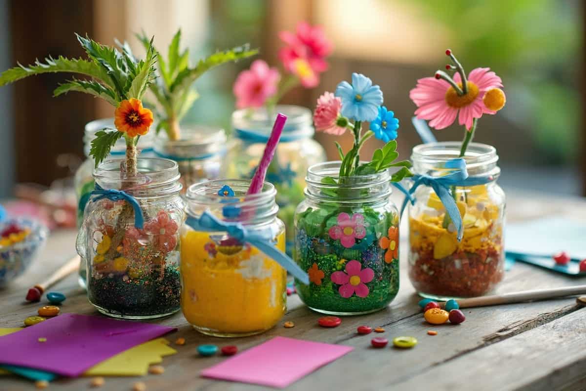 30 Mason Jar Crafts Perfect for Kids